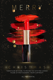 圣诞节节日宣传活动海报素材