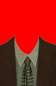 西装证件照模板