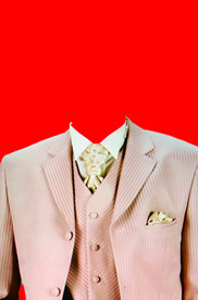 西装证件照模板