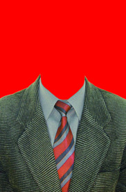 西装证件照模板