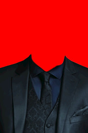 西装证件照模板