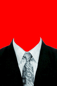 西装证件照模板