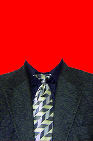 西装证件照模板