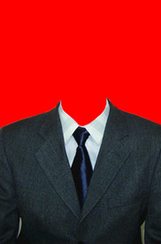 西装证件照模板