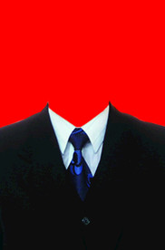 西装证件照模板