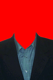 西装证件照模板