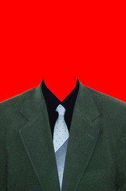 西装证件照模板