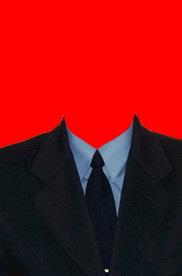 西装证件照模板