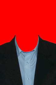 男士西装证件照