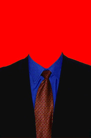 男士西装证件照