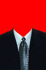 男士西装证件照