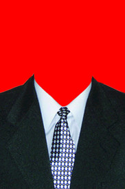 男士西装证件照