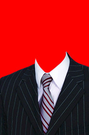 男士西装证件照