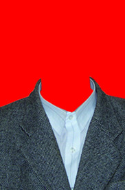 男士西装证件照