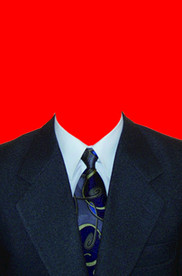 男士西装证件照