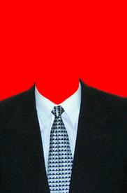 男士西装证件照