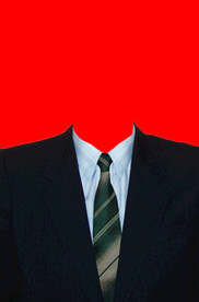 男士西装证件照