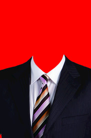 男士西装证件照