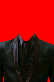 男士西装证件照