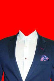 男士西装证件照