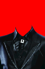 男士西装证件照