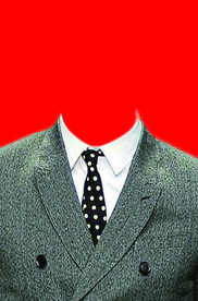 男士西装证件照