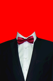 男士西装证件照