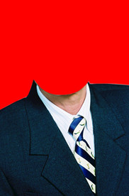 男士西装证件照模板