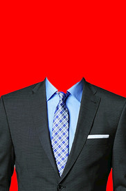 男士西装证件照