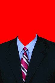 男士西装证件照