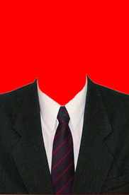 男士西装证件照