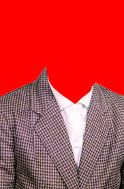 男士西装证件照