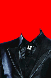 男士西装证件照