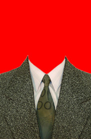 男士西装证件照