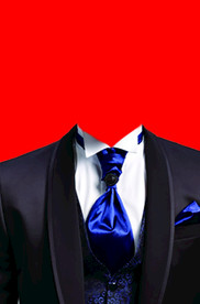 男士西装证件照