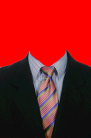 男士西装证件照