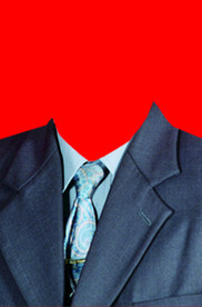 男士西装证件照