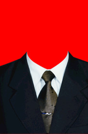 男士西装证件照