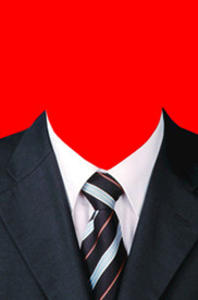 男士西装证件照