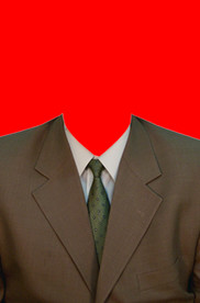 男士西装证件照