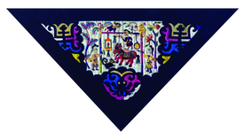 刺绣手工传统复古背景素材