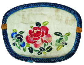 刺绣手工传统复古背景素材