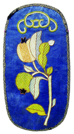 刺绣手工传统复古背景素材