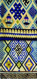 刺绣手工传统复古背景素材