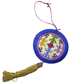 挂饰香囊传统复古背景素材