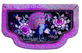 荷包香囊复古传统刺绣背景素材