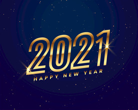 2021 新年展板背景