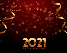 2021 新年展板背景