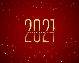 2021 新年展板背景