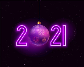 2021 新年展板背景